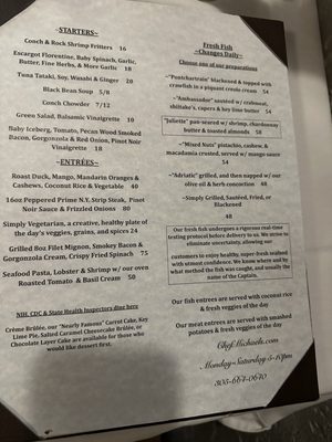 Menu photo 1 Chef Michael's Islamorada, FL Menu photo 1 Chef Michael's Islamorada, FL