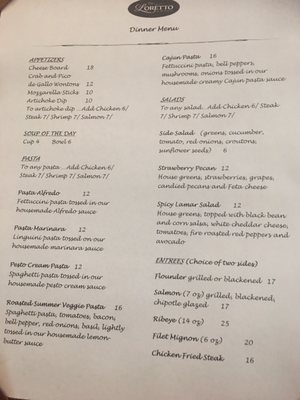 Menu photo 6 The Loretto Bistro Mission, TX Menu photo 6 The Loretto Bistro Mission, TX