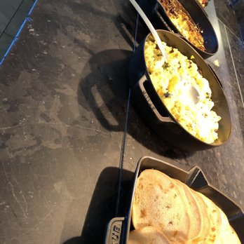 The Centurion Lounge - Better photo of breakfast options. All delicious! - Airport Lounges Near Me - Dallas, Texas