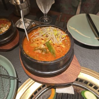 Wu's Korean BBQ - Army stew - Barbeque Near Me - Chicago, Illinois Wu's Korean BBQ - Army stew - Barbeque Near Me - Chicago, Illinois