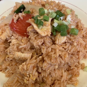 Thai Erawan Restaurant - Chicken Erawan Fried Rice - Thai Near Me - Yorktown, Virginia Thai Erawan Restaurant - Chicken Erawan Fried Rice - Thai Near Me - Yorktown, Virginia