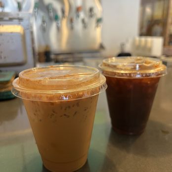Contra Coffee & Tea - Dirty Horchata & Lucid Dream - Coffee & Tea Near Me - Orange, California