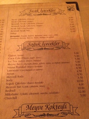 Menu photo 4 Bahane Kültür Istanbul, 34
