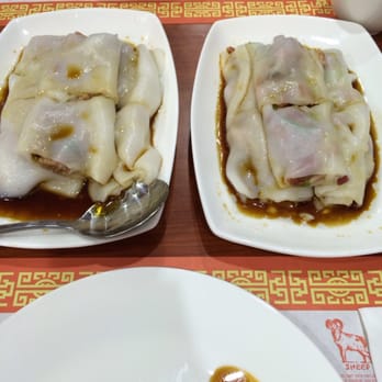 Four Seasons Chinese Restaurant - Dim sum.. Not sure what it's called..Flat beef noodles? - Dim Sum Near Me - Clovis, California
