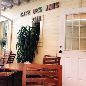 Cafe Des Amis - Picture from the outside patio. - Mediterranean Near Me - Paia, Hawaii Cafe Des Amis - Picture from the outside patio. - Mediterranean Near Me - Paia, Hawaii