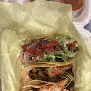 Guac N Roll Tacos - 2 Short Rib Tacos $6 each, 1 carne asada $5 each - Food Trucks Near Me Guac N Roll Tacos - 2 Short Rib Tacos $6 each, 1 carne asada $5 each - Food Trucks Near Me