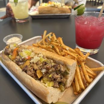 The Yard at Saltbreaker - Chopped cheese - Cocktail Bars Near Me - Alameda, California The Yard at Saltbreaker - Chopped cheese - Cocktail Bars Near Me - Alameda, California