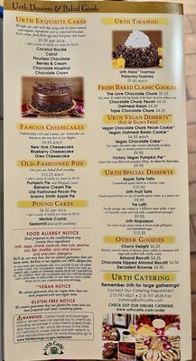Menu photo 4 Urth Caffé- Melrose West Hollywood, CA