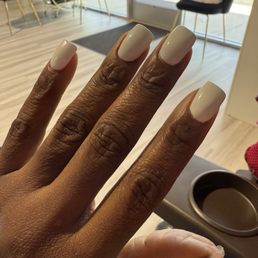 Very neat loved how clean  MY cuticles were