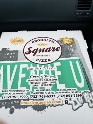 Brooklyn Square Pizza by null