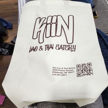 Kiin Lao & Thai Eatery - To go bag - Laotian Near Me - Pittsburgh, Pennsylvania