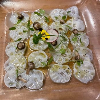 Kata Robata - Octopus Crudo - Sushi Bars Near Me - Houston, Texas Kata Robata - Octopus Crudo - Sushi Bars Near Me - Houston, Texas
