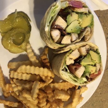 Country House Restaurant - I think this is one of the specials, chicken bacon avocado wrap - Southern Near Me - Winter Garden, Florida Country House Restaurant - I think this is one of the specials, chicken bacon avocado wrap - Southern Near Me - Winter Garden, Florida