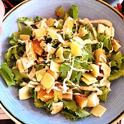 Old Wild West - Impossible Chicken "Arizona" Caesar salad.