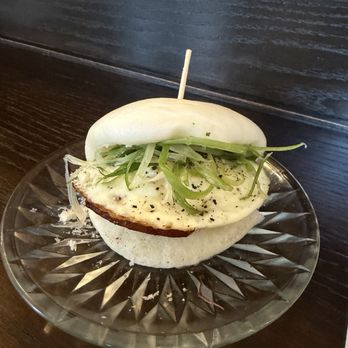 Ramen By Ra - Bacon fried egg and cheese bao - Ramen Near Me - New York, New York
