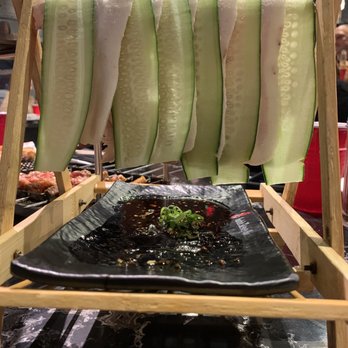 Honolulu Skewer House - A5. Hanging Pork Belly with Garlic Sauce - Chinese Near Me - Honolulu, Hawaii
