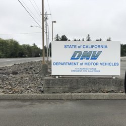 California Department Of Motor Vehicles - Sign on Parkway