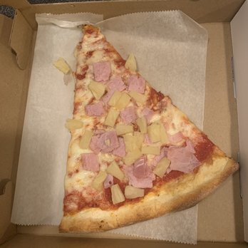 Upper Crust Pizza & Italian Restaurant - Slice Of Plain Pizza (pineapple and ham added) - Italian Near Me - Tabernacle, New Jersey Upper Crust Pizza & Italian Restaurant - Slice Of Plain Pizza (pineapple and ham added) - Italian Near Me - Tabernacle, New Jersey