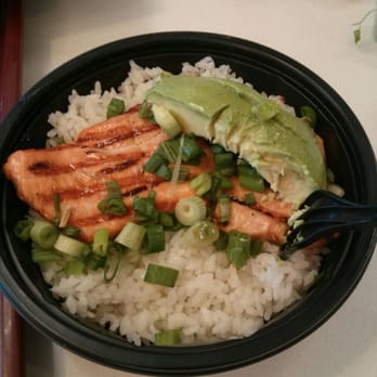 WaBa Grill - Salmon bowl - Fast Food Near Me - Walnut, California