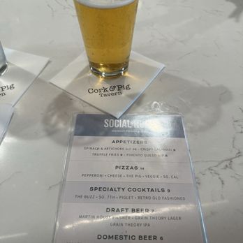 Cork & Pig Tavern - Grain Theory Lager - New American Near Me - Abilene, Texas Cork & Pig Tavern - Grain Theory Lager - New American Near Me - Abilene, Texas