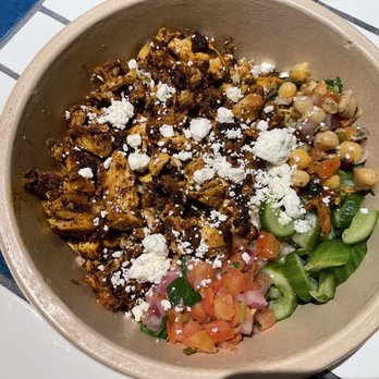 Cava - Village chicken bowl. - Mediterranean Near Me - Woodbridge, Virginia Cava - Village chicken bowl. - Mediterranean Near Me - Woodbridge, Virginia
