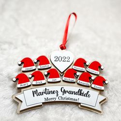 Personalized Wooden Christmas Ornaments
