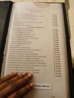 Menu photo 2 Rodi Buenos Aires, C