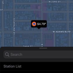 76 Gas Station and Car Wash - Location