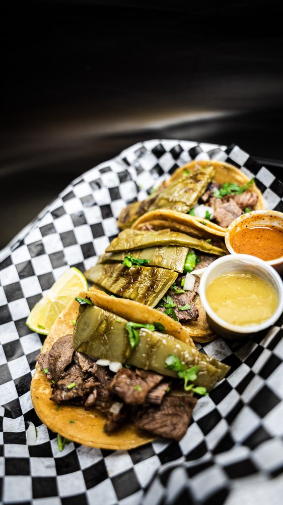 Food from La Familia Street Tacos & More