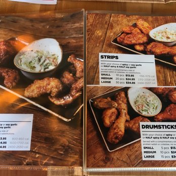 Bonchon San Leandro - Menu page 1 - Korean Near Me - San Leandro, California Bonchon San Leandro - Menu page 1 - Korean Near Me - San Leandro, California