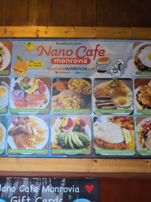 Menu photo 5 Nano Cafe Monrovia, CA