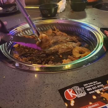 KPOT Korean BBQ & Hot Pot-Longview - Shrimp and chicken. - Korean Near Me - Longview, Texas KPOT Korean BBQ & Hot Pot-Longview - Shrimp and chicken. - Korean Near Me - Longview, Texas