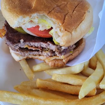 John's Burger - double cheeseburger bacon combo - Burgers Near Me - San Bernardino, California John's Burger - double cheeseburger bacon combo - Burgers Near Me - San Bernardino, California