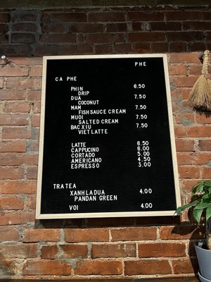 Menu photo 1 Phe New York, NY