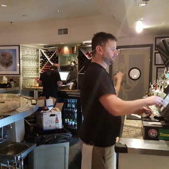 The Kessler Theater - The bar area - fully stocked, of course, with a modern look. - Music Venues Near Me - Dallas, Texas