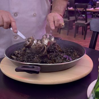 Mr Sabor - 68. Arroz Negro Paella (order for 2) - Spanish Near Me - Houston, Texas