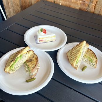 Kirari West Bake Shop - White Chocolate Strawberry Cake & Tuna Panini (ig: @cravingswithcat) - Bakeries Near Me - Redondo Beach, California Kirari West Bake Shop - White Chocolate Strawberry Cake & Tuna Panini (ig: @cravingswithcat) - Bakeries Near Me - Redondo Beach, California