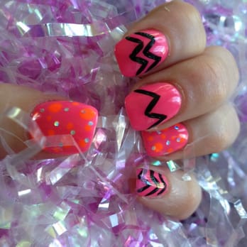 Sacto Nails - Spring / Easter nails. Hot pink. - Nail Salons Near Me - Sacramento, California Sacto Nails - Spring / Easter nails. Hot pink. - Nail Salons Near Me - Sacramento, California