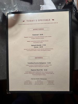 Menu photo 3 Benevento's Boston, MA