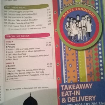 Daata Tandoori - Indian Near Me - Bray, WW