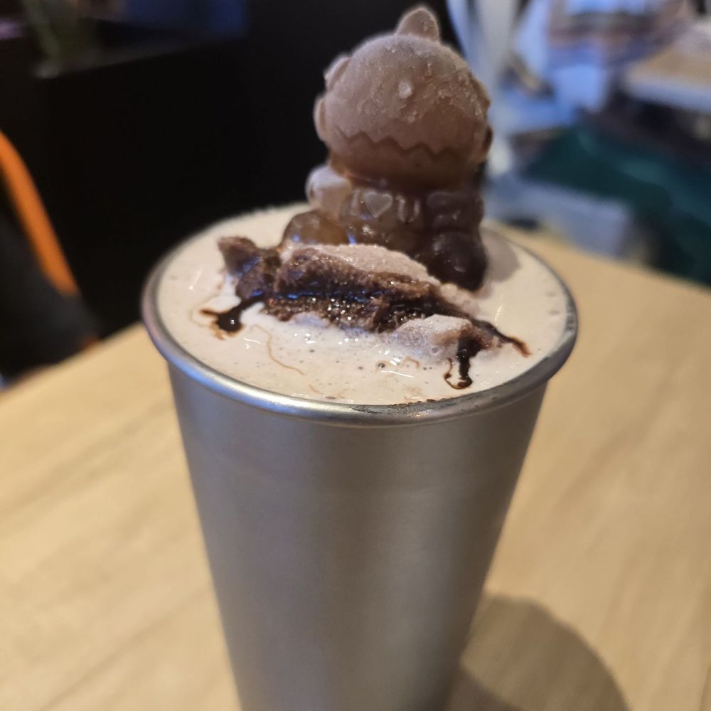Cafe 11 - Dino mocha malt - Hong Kong Style Cafe Near Me - Katy, Texas