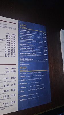 Menu photo 6 Arbor Sub & Pub Chesapeake, VA