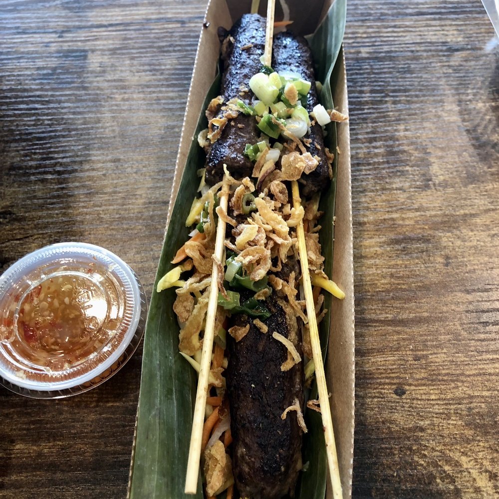 Salima Specialties - Lemongrass Beef Skewers - Pan Asian Near Me - Seattle, Washington