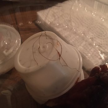 Italian Spoon - This is the gross, "hairy wings" we received in our order from this restaurant. We will NEVER order food from this place again... EVER! - Italian Near Me - Phoenix, Arizona