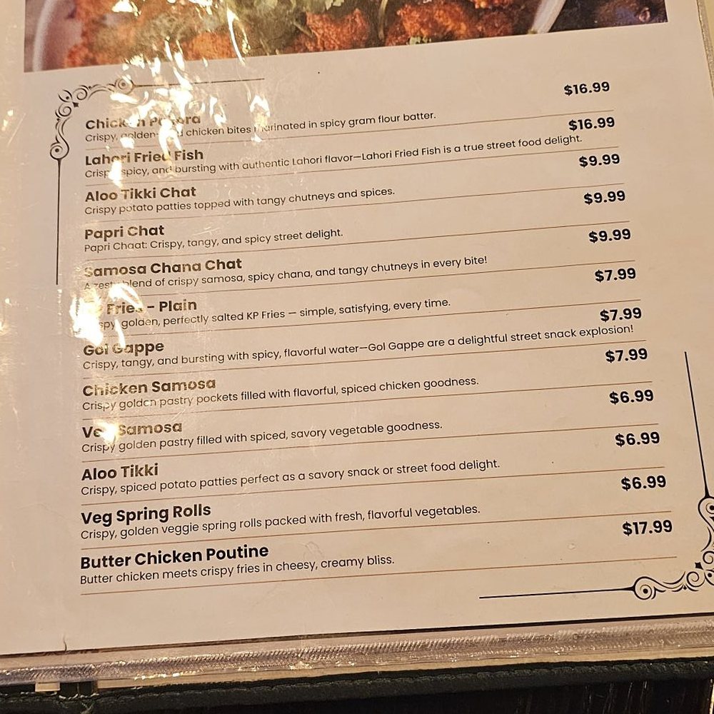 Karahi Point - menu - Indian Near Me - Sherwood Park, Alberta