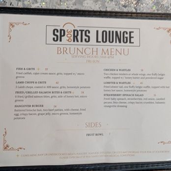 309 Sports Lounge - Menu - Sports Bars Near Me - Mesa, Arizona