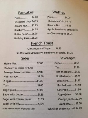 Menu photo 4 Church Street Cafe Olyphant, PA