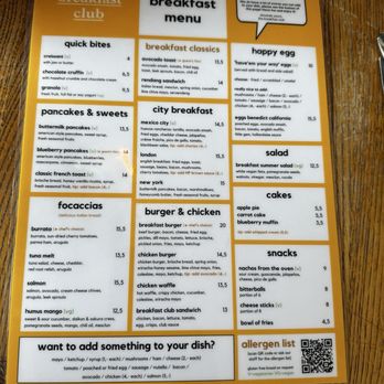 The Breakfast Club - Menu - Coffee & Tea Near Me - Amsterdam, New Hampshire The Breakfast Club - Menu - Coffee & Tea Near Me - Amsterdam, New Hampshire