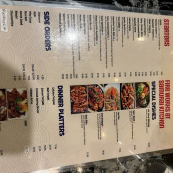 Samurai Sushi Garden - Menu - Japanese Near Me - Anchorage, Alaska