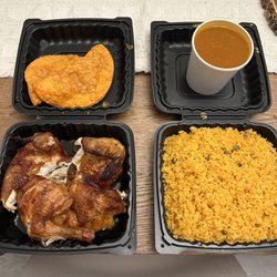 Niagara Cafe - Family pack - 1/2 chicken, rice and beans 2 beef pastillios